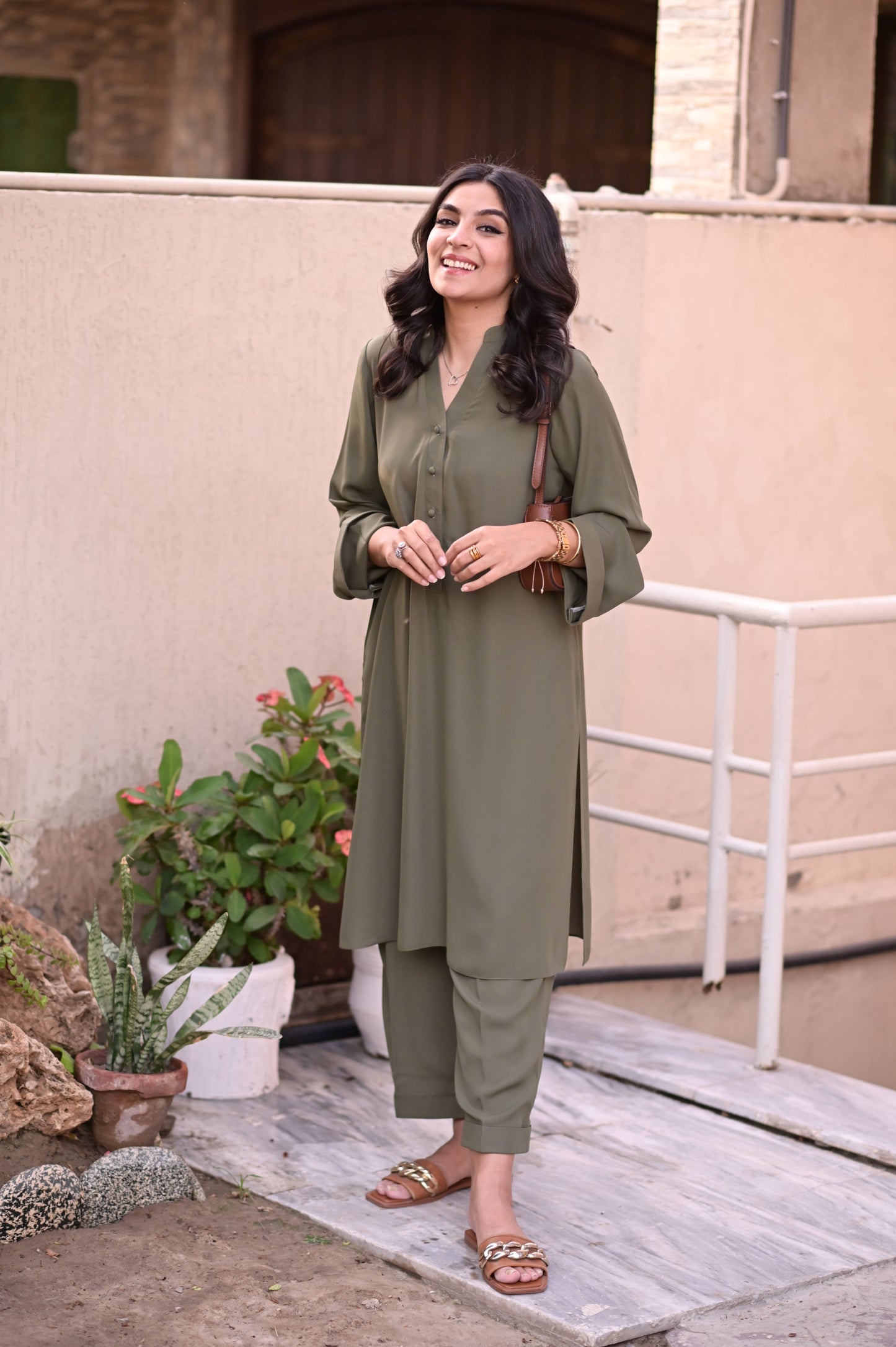 Olive Green Coord