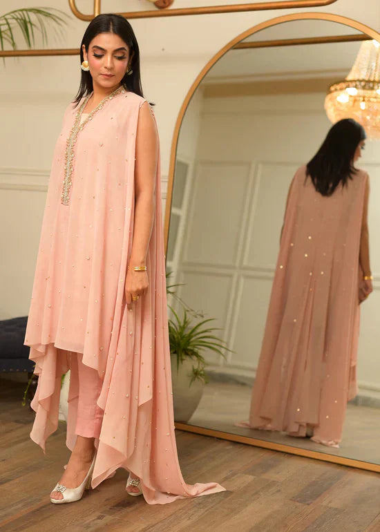 PowderPink Embroidered